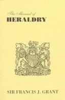 Cover of Manual of heraldry