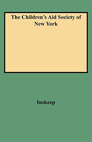 Cover of The Children's Aid Society of New York