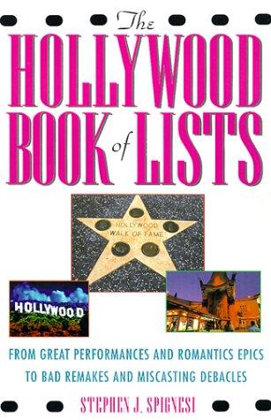 Cover of The Hollywood book of lists