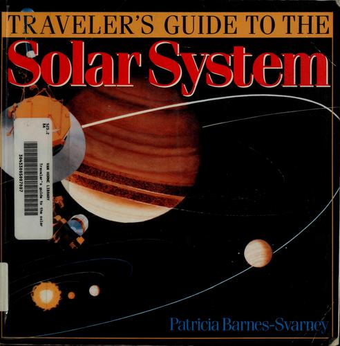 Cover of Traveler's Guide to the Solar System
