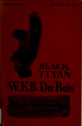 Cover of Black titan: W. E. B. DuBois