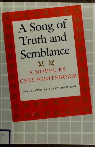 Cover of A song of truth and semblance