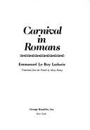 Cover of Carnival in Romans