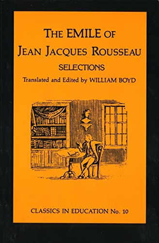 Cover of Emile of Jean Jacques Rousseau: Selections, no.10
