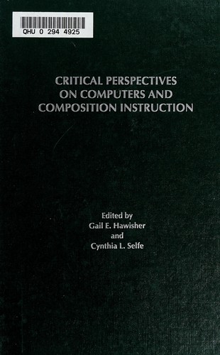 Cover of Critical perspectives on computers and composition instruction