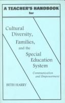 Cover of A teacher's handbook for Cultural diversity, families, and the special education system