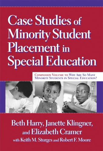 Cover of Case studies of minority student placement in special education