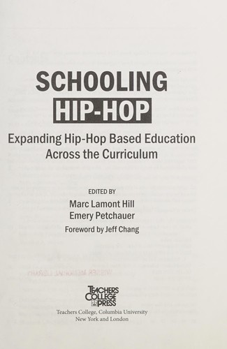 Cover of Schooling Hip-Hop