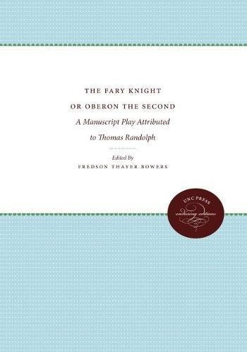 Cover of Fary Knight or Oberon the Second