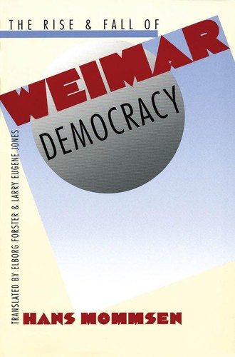 Cover of Aufstieg und Untergang der Republik von Weimar