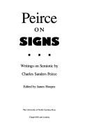 Cover of Peirce on Signs