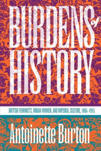 Cover of Burdens of history