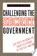 Cover of Challenging the Secret Government