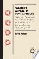 Cover of Walker's Appeal, in Four Articles