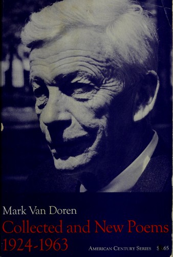 Cover of Collected and new poems, 1924-1963