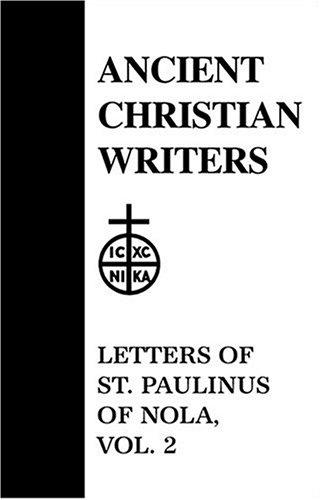 Cover of 36. Letters of St. Paulinus of Nola, Vol. 2