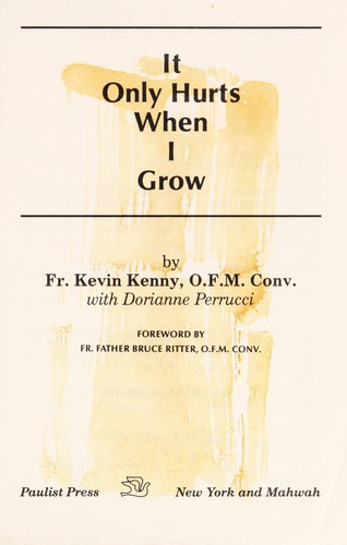 Cover of It only hurts when I grow