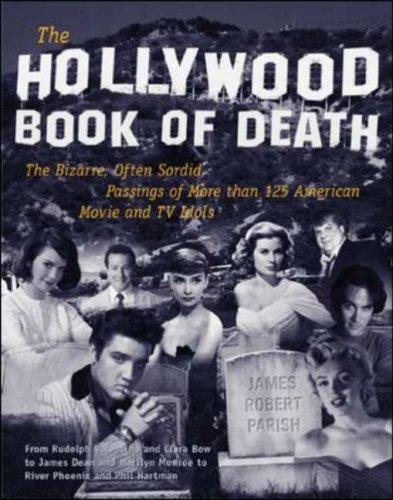 Cover of The Hollywood book of death