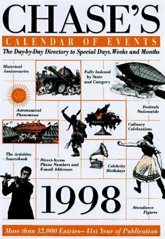 Cover of Chase's Calendar of Events, 1998
