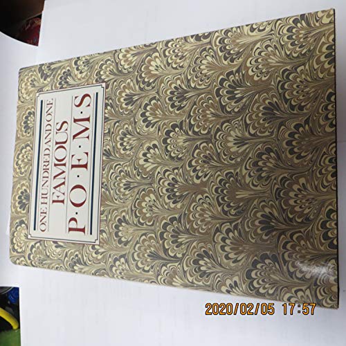 Cover of One Hundred and One Famous Poems