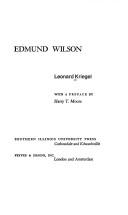Cover of Edmund Wilson
