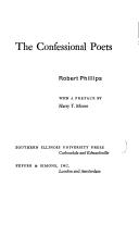 Cover of The confessional poets