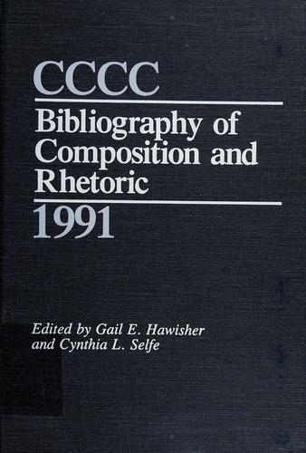 Cover of CCCC bibliography of composition and rhetoric, 1991