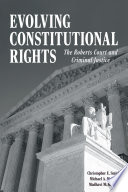 Cover of Evolving Constitutional Rights