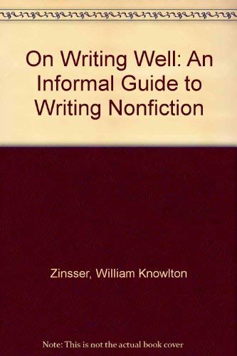 Cover of On Writing Well