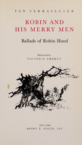 Cover of Robin And His Merry Men: Ballads Of Robin Hood