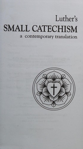 Cover of Luther's Small Catechism