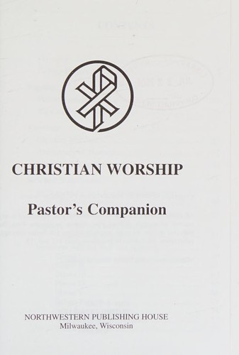 Cover of Christian Worship