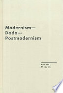 Cover of Modernism-dada-postmodernism