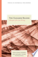 Cover of The Gadamer Reader