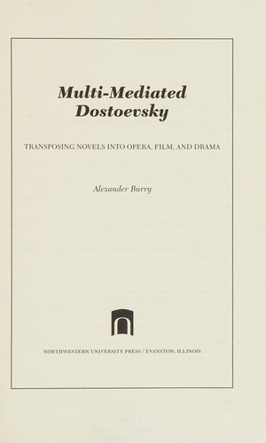 Cover of Multi-mediated Dostoevsky