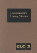 Cover of Contemporary Literary Criticism