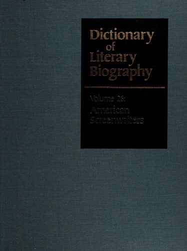 Cover of American screenwriters