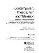 Cover of Contemporary Theatre, Film and Television
