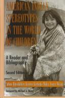 Cover of American Indian stereotypes in the world of children