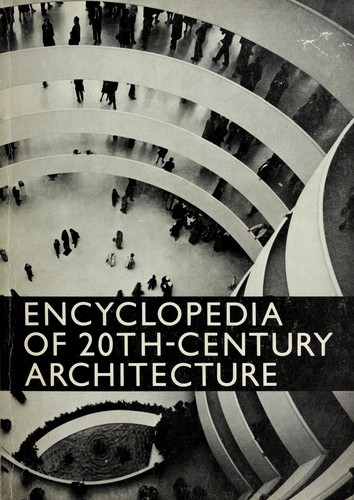 Cover of Encyclopedia of 20th century architecture