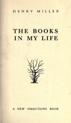 Cover of The Books in My Life