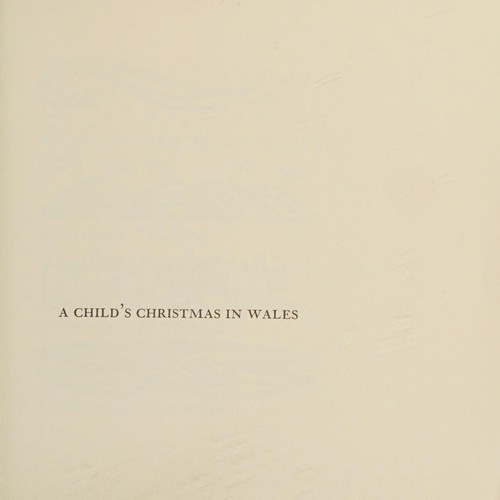Cover of A Child's Christmas in Wales