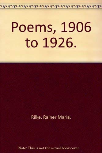 Cover of Poems, 1906 to 1926.