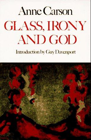 Cover of Glass, irony, and God