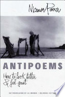 Cover of Antipoems