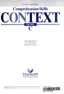 Cover of Comprehension Skills
