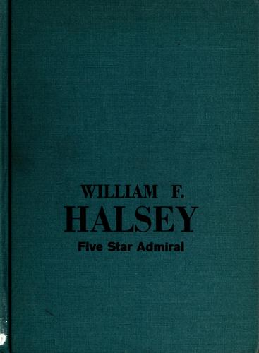 Cover of William F. Halsey, five star admiral