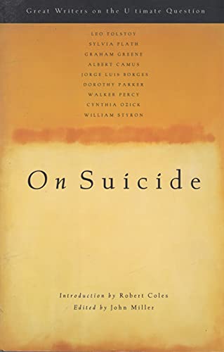Cover of On Suicide: Great Writers on the Ultimate Question