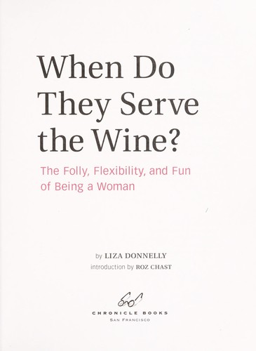 Cover of When do they serve the wine