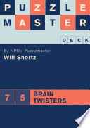 Cover of Puzzlemaster Deck: 75 Brain Twisters